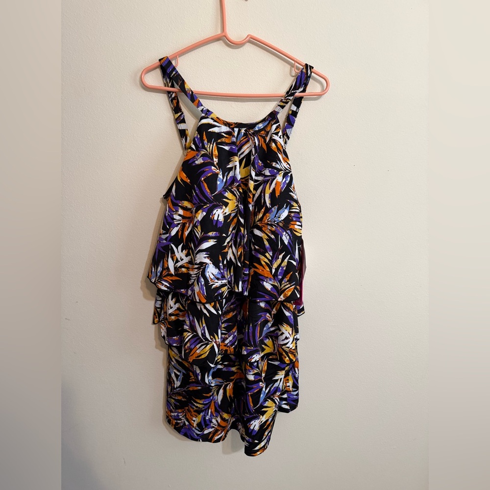 Fit 4u by Women swimsuits from QVC 22W Tall NWTS